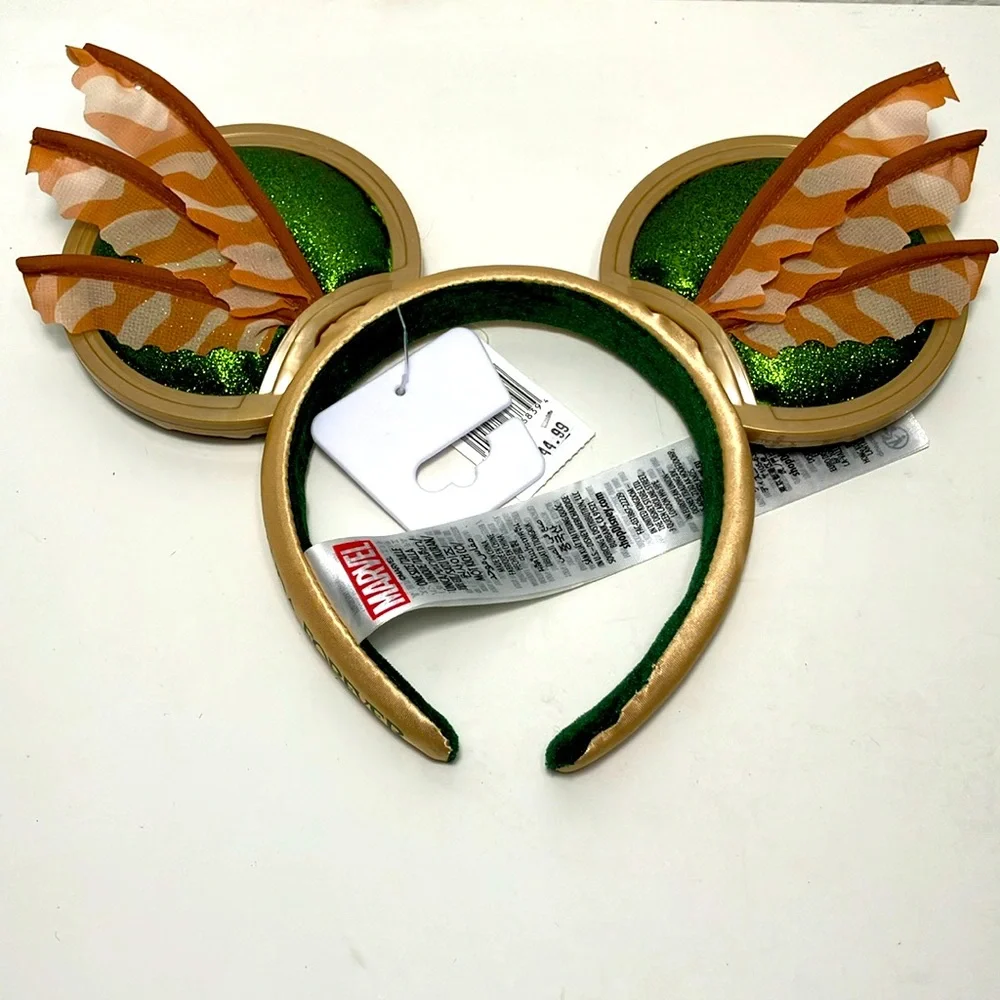 Disney‎ Parks Marvel Black Panther Namor Ear Wakanda Forever Mickey Ear Headband